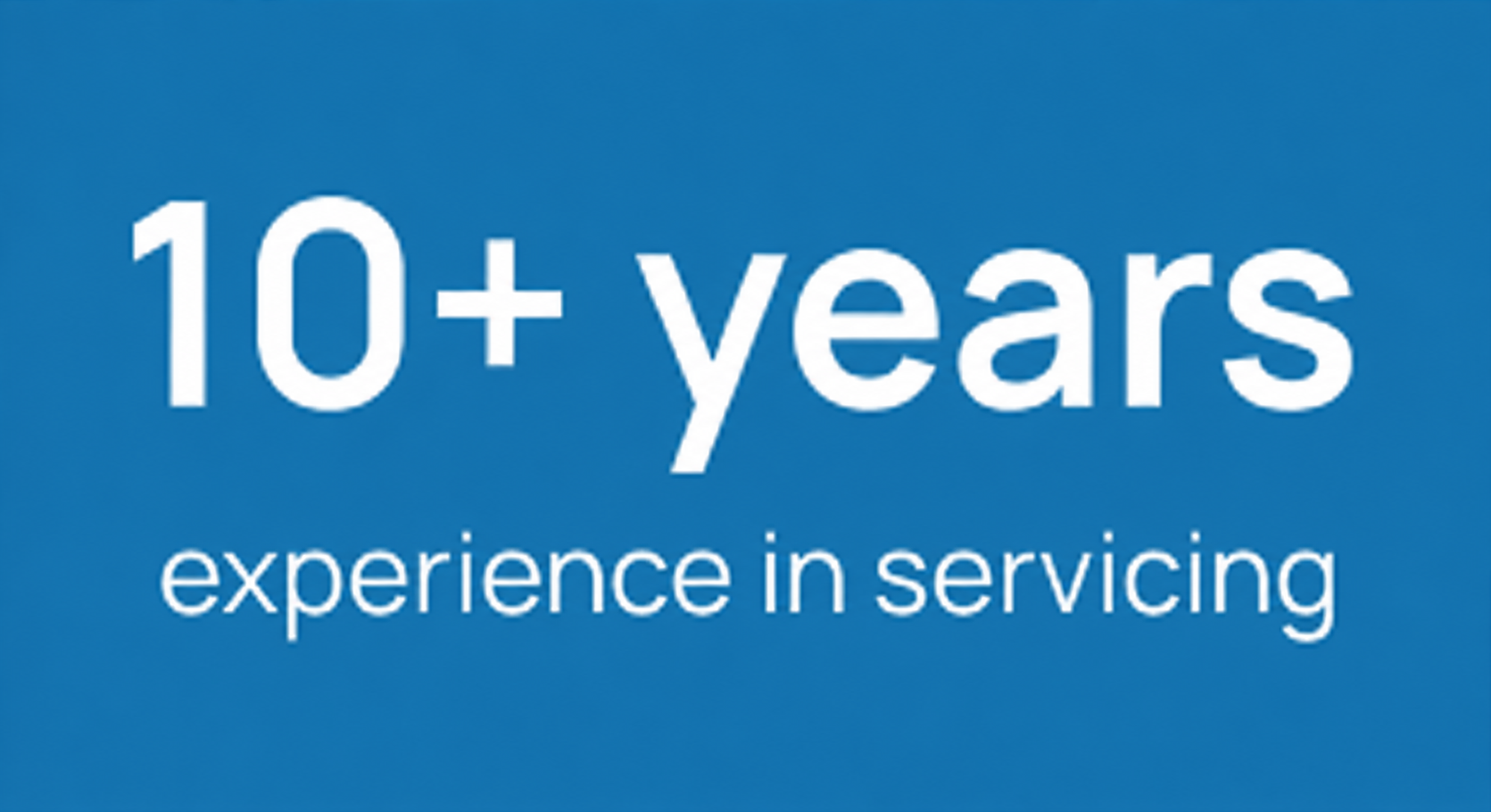 10+ years