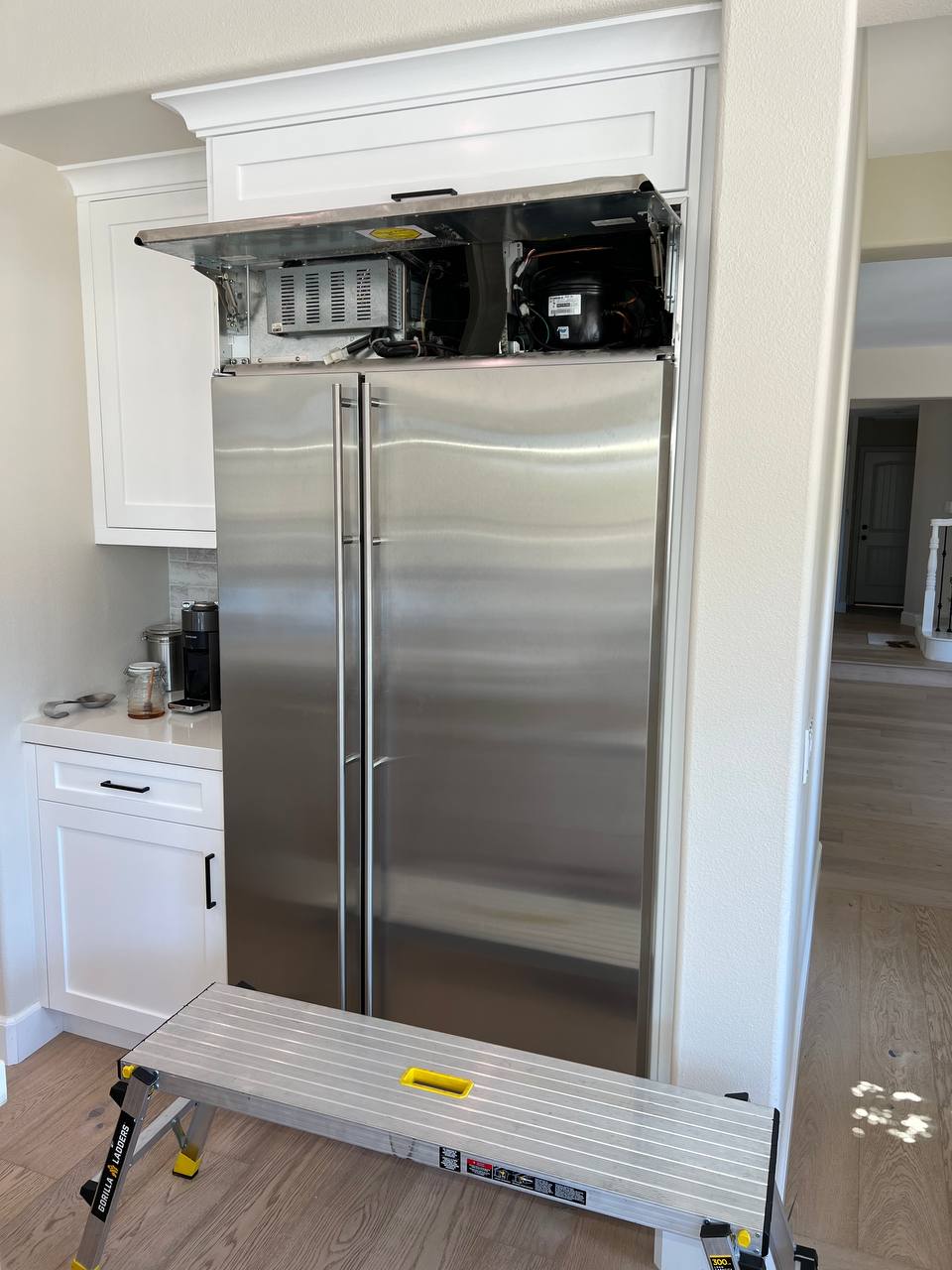 Built-in GE Monogram Fridge Repair