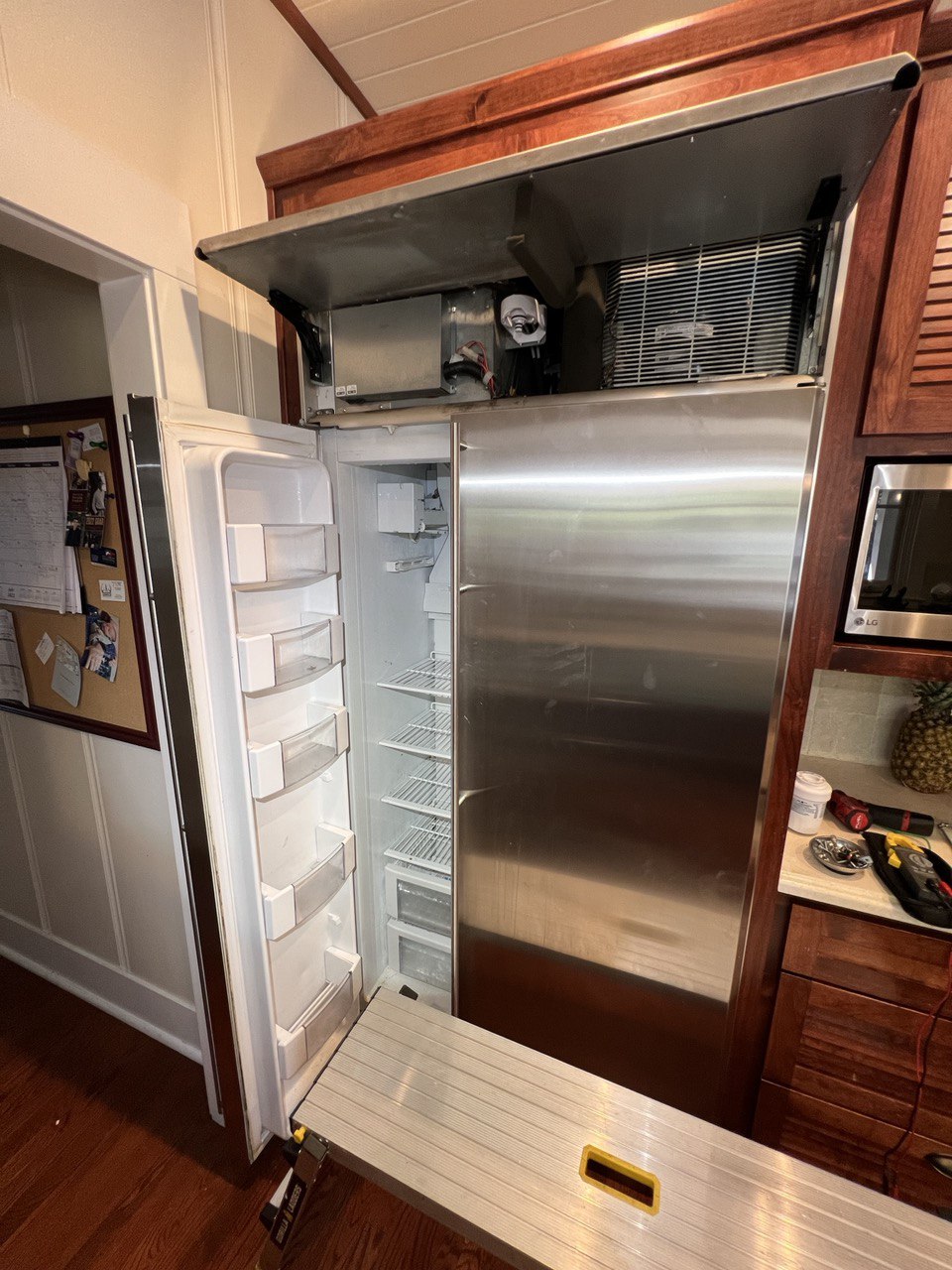 Built-in Fridge GE Monogram Repair