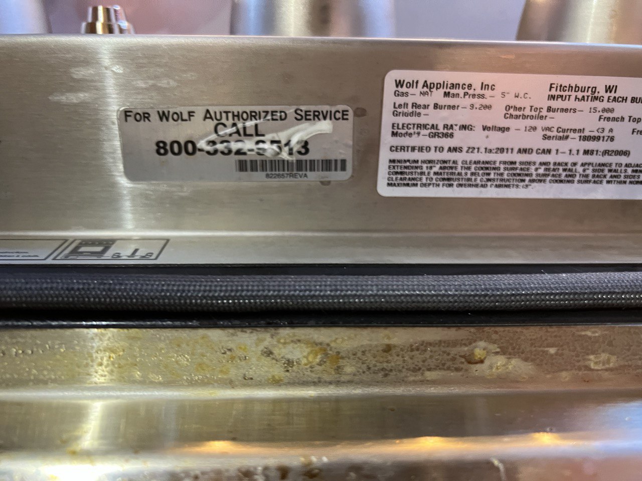 Stove Wolf Maintenance Ocean Beach San Diego County, CA, US