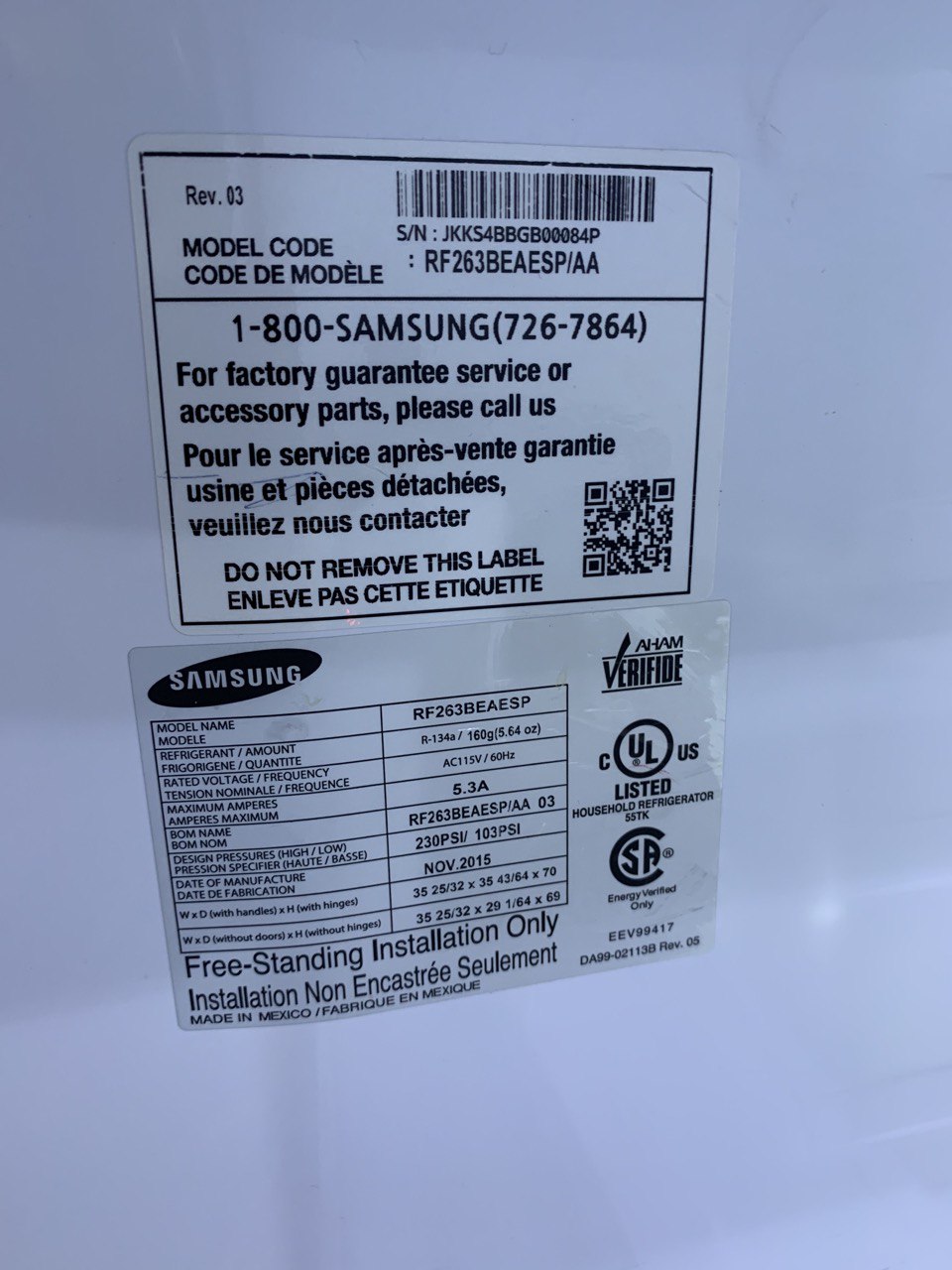 Samsung Fridge Repair Del Mar San Diego County, CA, US