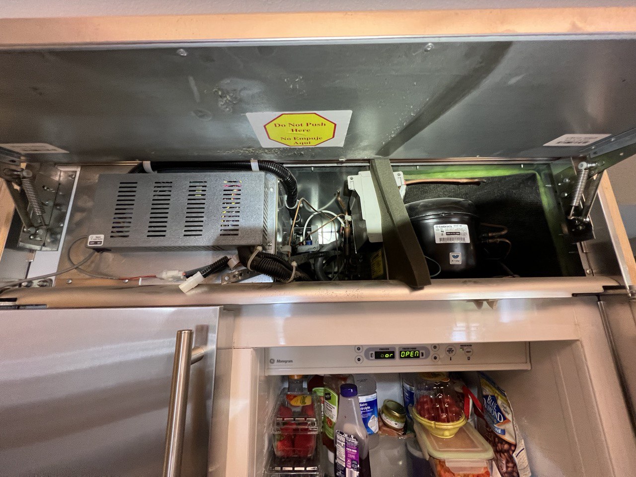 GE Monogram Fridge Repair Ocean Beach San Diego County, CA, US