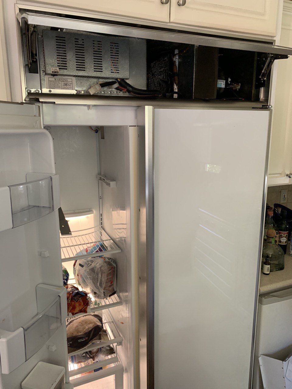 Built-in Fridge GE Monogram Repair