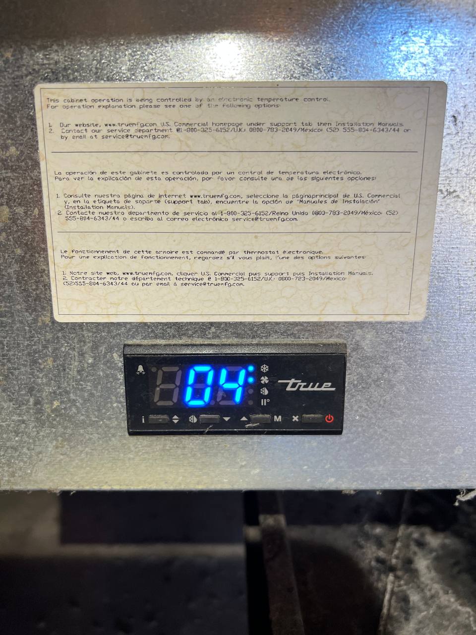 Commercial Freezer True Repair True