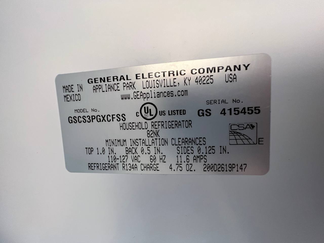 Fridge GE Repair San Diego, CA, US