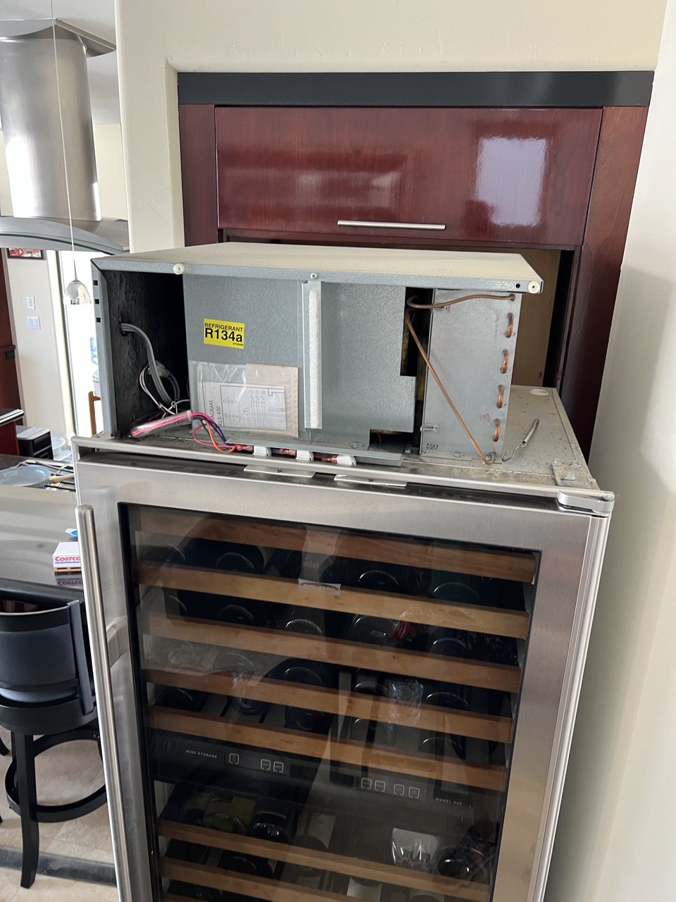 Wine Cooler Sub-Zero Repair  Sub-zero