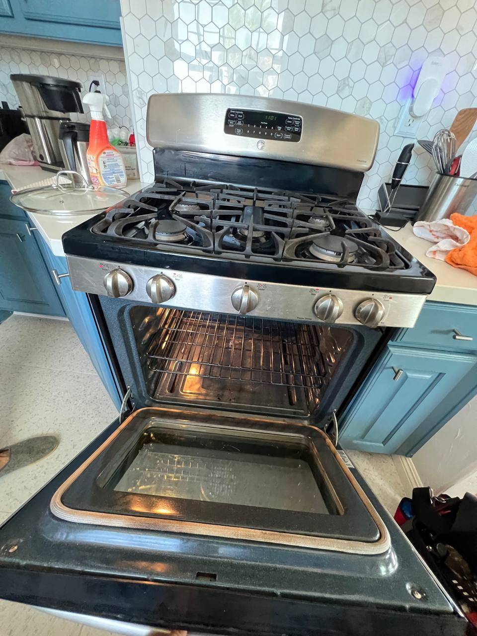Stove GE Repair Ge