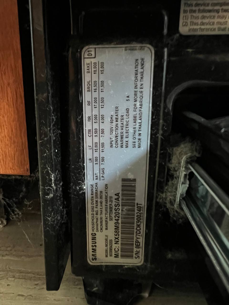 Gas Stove Samsung Repair Pacific Beach San Diego County, CA, US