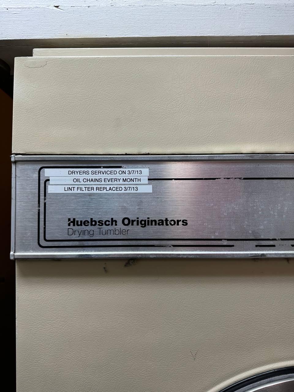 Commercial Dryer Huebsch Repair Chula Vista San Diego County, CA, US