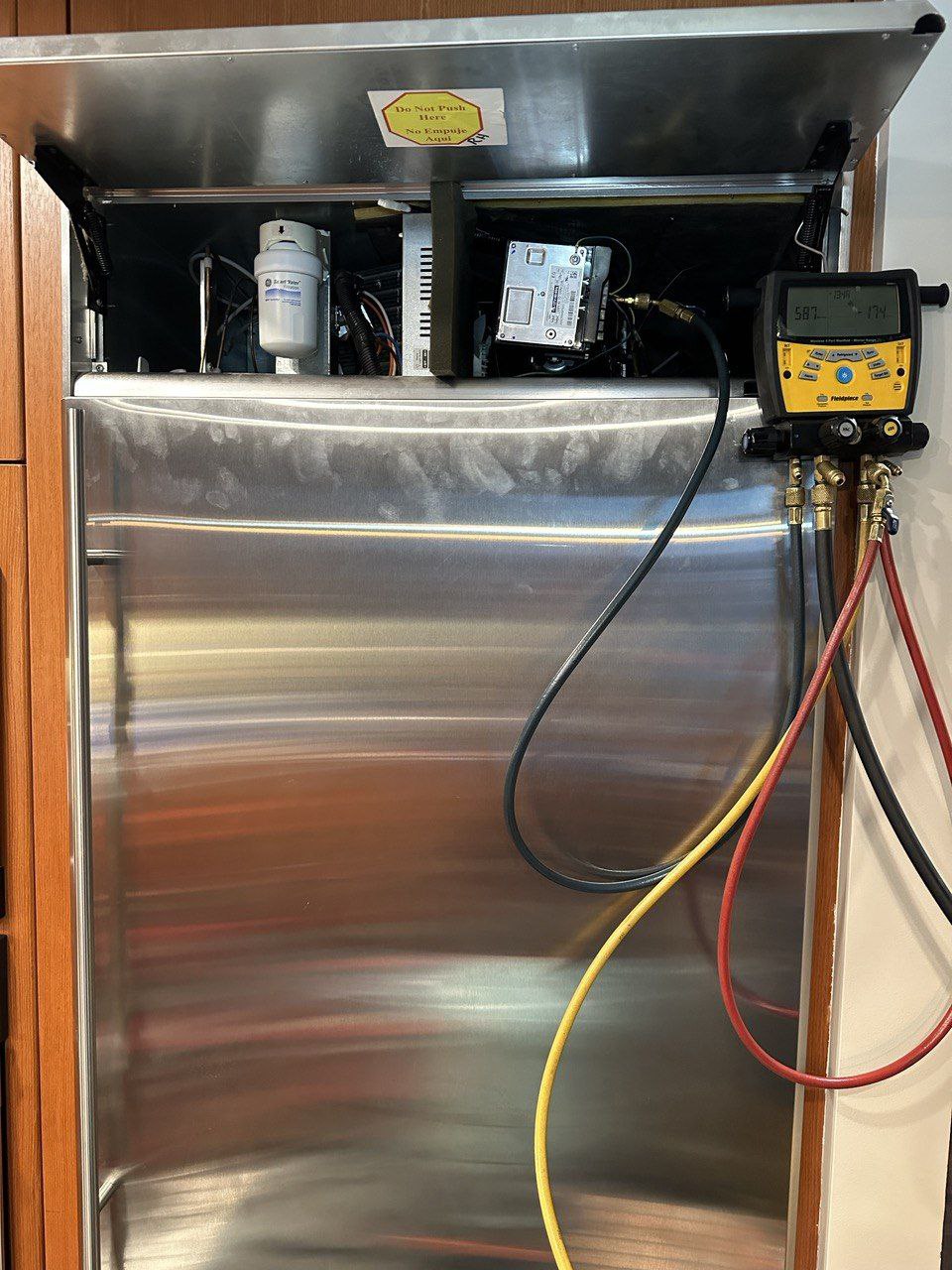 Fridge GE Monogram Repair