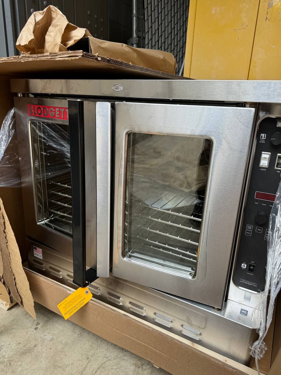 Blodgett Oven Installation