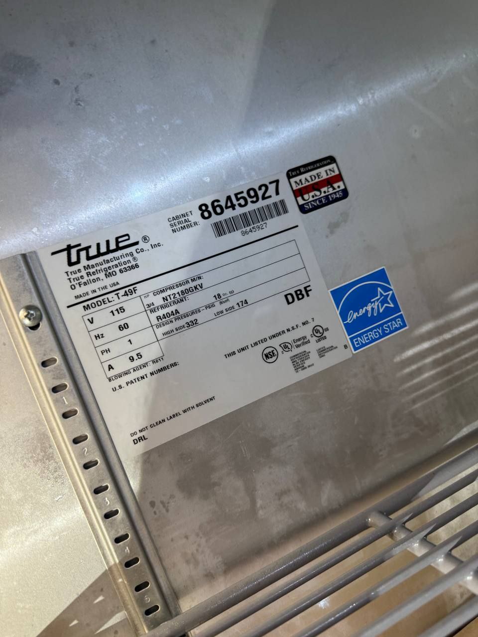 Commercial Fridge True Repair Pacific Beach San Diego County, CA, US